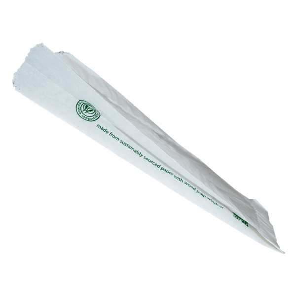 4″x2″x10″ Glassine White Paper Bag | Qty 1,000 - Image 2